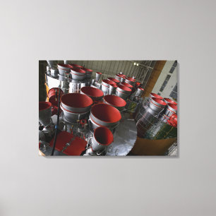 Toile Les propulseurs du vaisseau spatial 2 de Soyuz