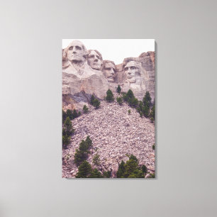 Toile Les quatre du Mont Rushmore