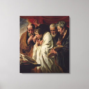 Toile Les quatre évangélistes
