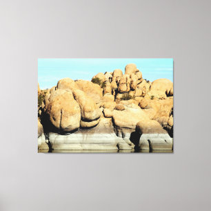 Toile les roches de granit de lac de watson ont