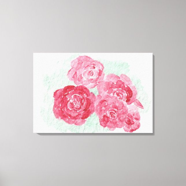 Toile Les roses sont rouges (Recto)