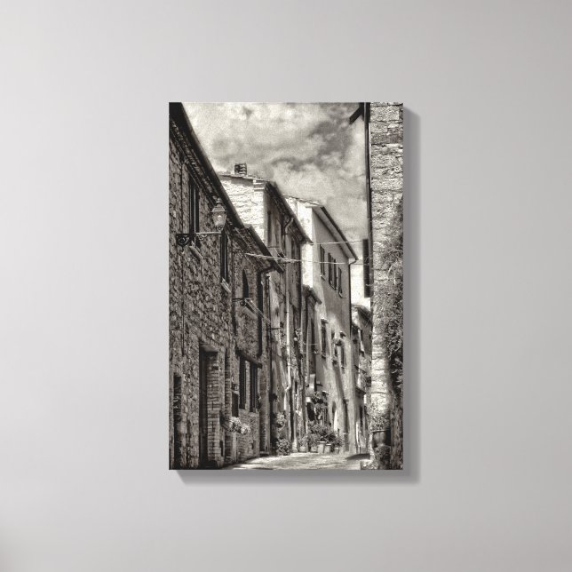 Toile Les Ruelles de Volterra (Recto)