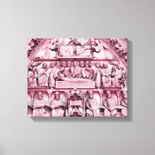 Toile Les sculptures historiques et chrétiennes Notre Da