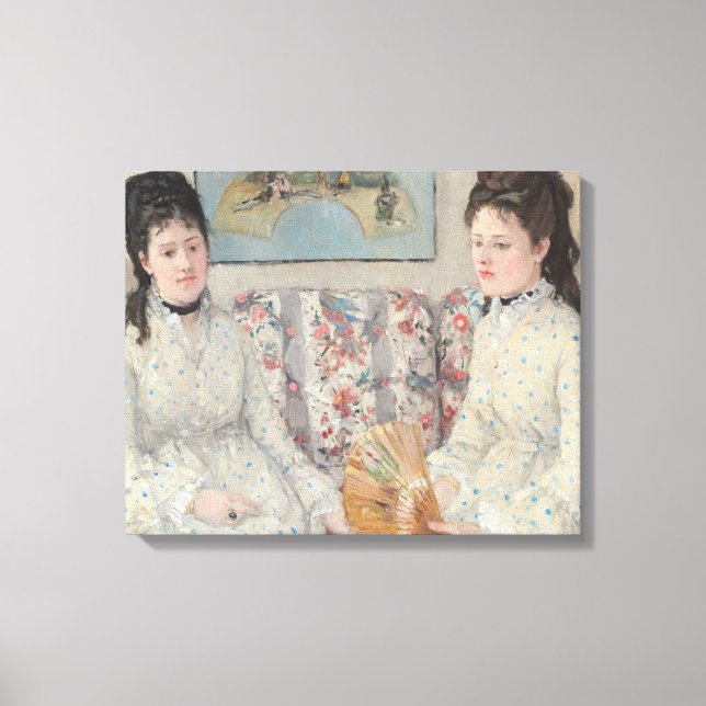 Toile Les Sœurs (par Berthe Morisot) (Recto)