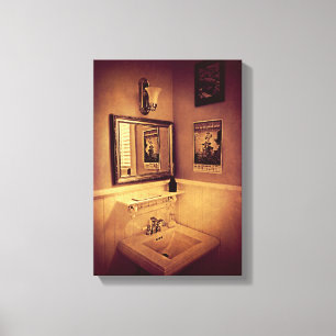 Toile Les toilettes pour dames - affiche