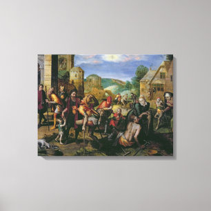 Toile Les travaux de la pitié