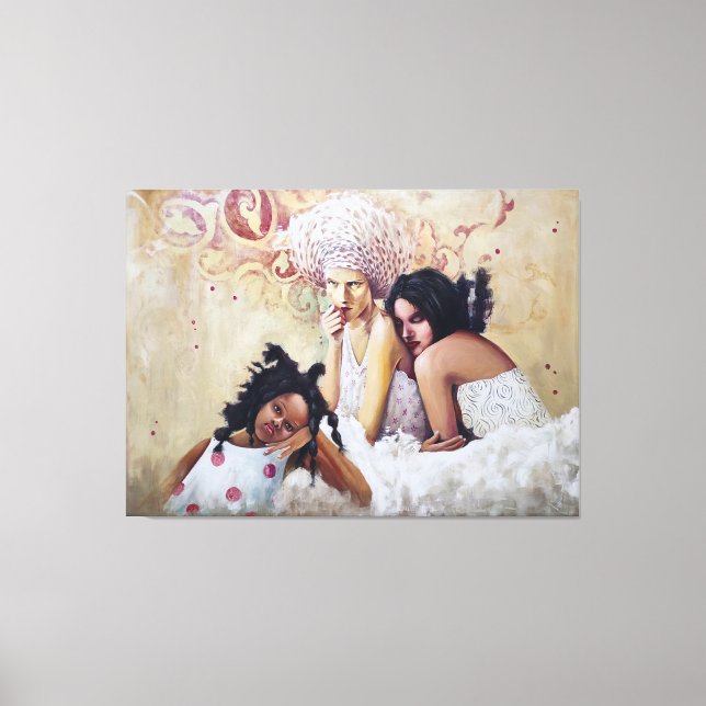 Toile les trois femme (Recto)