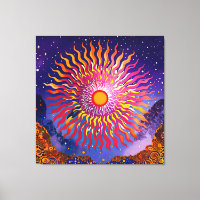 "Les Whispers solaires dans le ciel" Le soleil