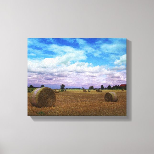 Toile L'été à la campagne (Recto)