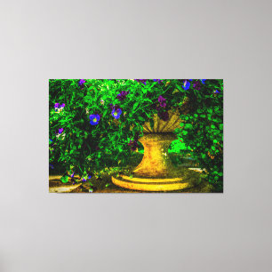 Toile L'été dans le jardin
