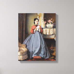 Toile Lettre d'amour d'août Toulmouche