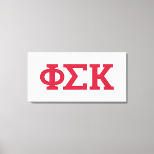 Toile Lettres Phi Sigma Kappa