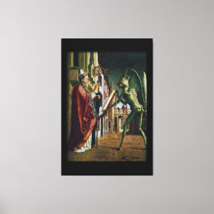 Toile L'Évêque et la Bête - 40x60 HUGE
