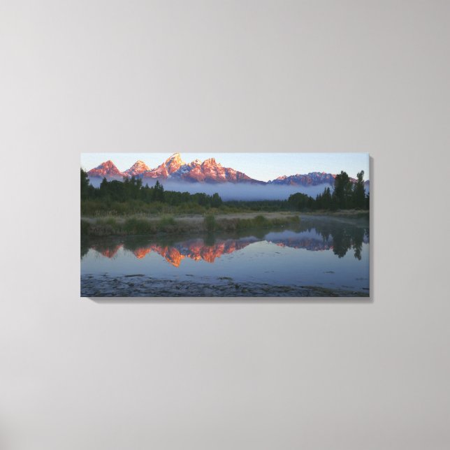 Toile Lever de soleil à Schwabacker Landing dans les Gra (Recto)