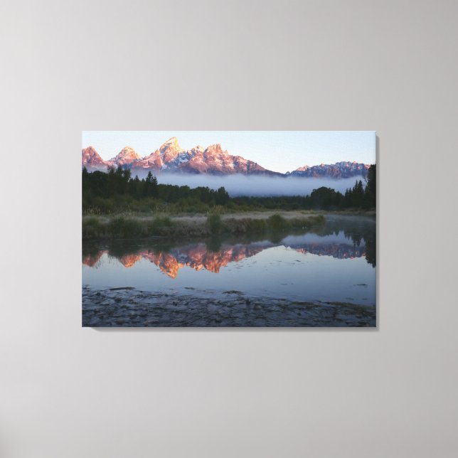 Toile Lever de soleil à Schwabacker Landing dans les Gra (Recto)
