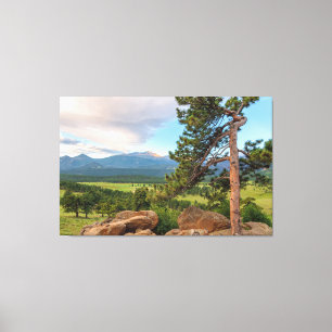 Toile Lever de soleil au parc national de Rocky Mountain