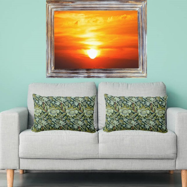 Toile Lever de soleil brillant de l'Iowa avec soleil jau (Créateur téléchargé)