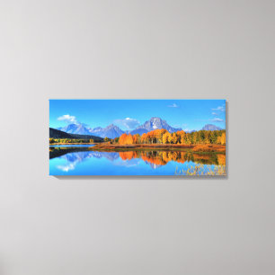 Toile Lever de soleil de courbure d'Oxbow