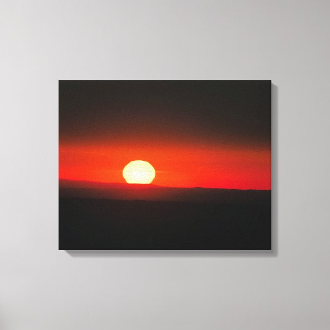 Toile Lever de soleil en Dordogne (Recto)