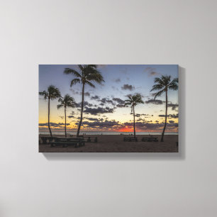 Toile Lever de soleil magnifique