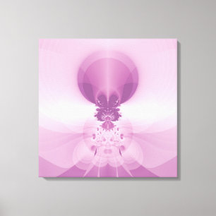 Toile Lever de soleil rose