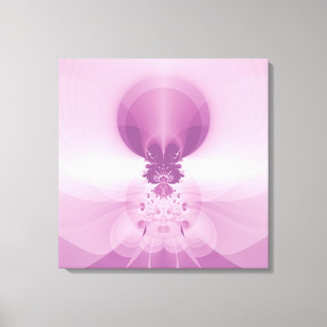 Toile Lever de soleil rose (Recto)