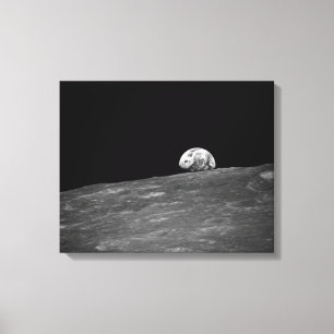 Toile Lever de terre de la mission Apollo 8 Moon