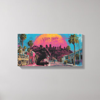 Toile Lever du soleil Hip-Hop : Vibe du centre-ville de