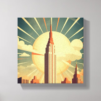 Toile Lever du soleil sur Hightower