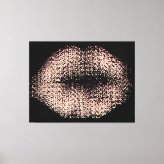 Toile Lèvres d'art Abstrait moderne #48