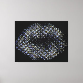Toile Lèvres d'art Abstrait modernes #24