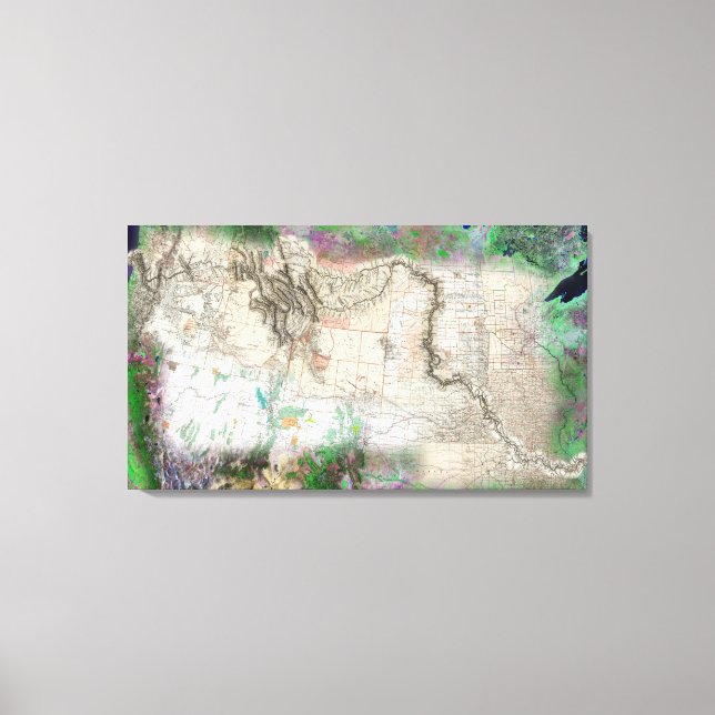 Toile Lewis et Clark (Recto)