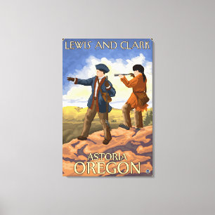 Toile Lewis et Clark - Astoria, Orégon