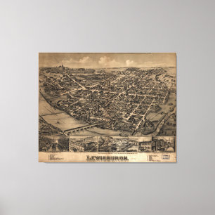 Toile Lewisburgh, Pennsylvanie (1884)