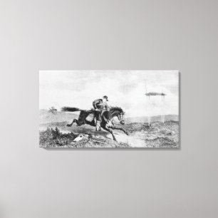 Toile L'Express américain Pony