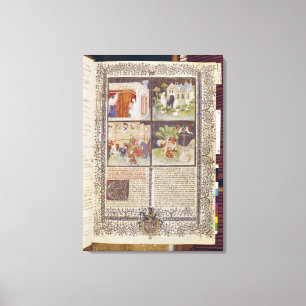Toile L'histoire de Lancelot et la recherche pour saint