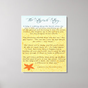 Toile L'histoire de Starfish