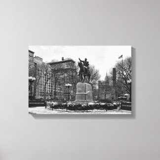 Toile L'hiver dans le Carré de l'Union de New York 001 N