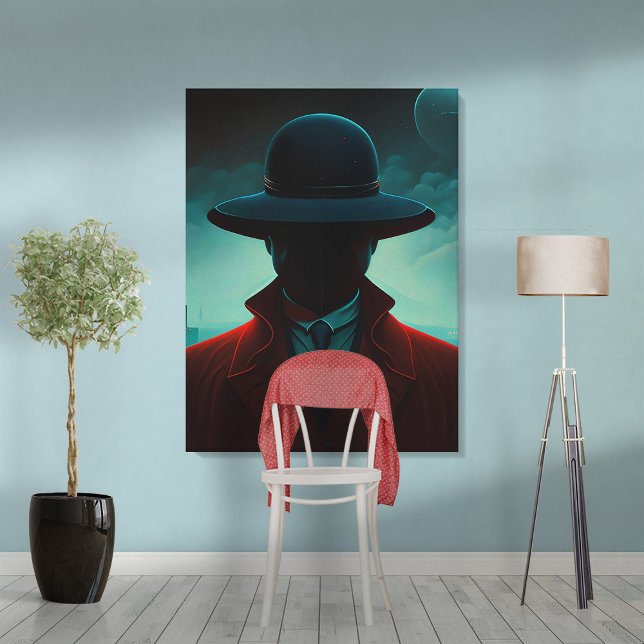 Toile L'Homme Incognito (Créateur téléchargé)