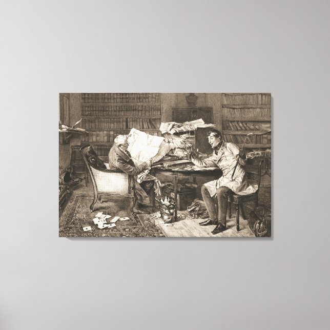 Toile L'hypothèque 1899 (Recto)