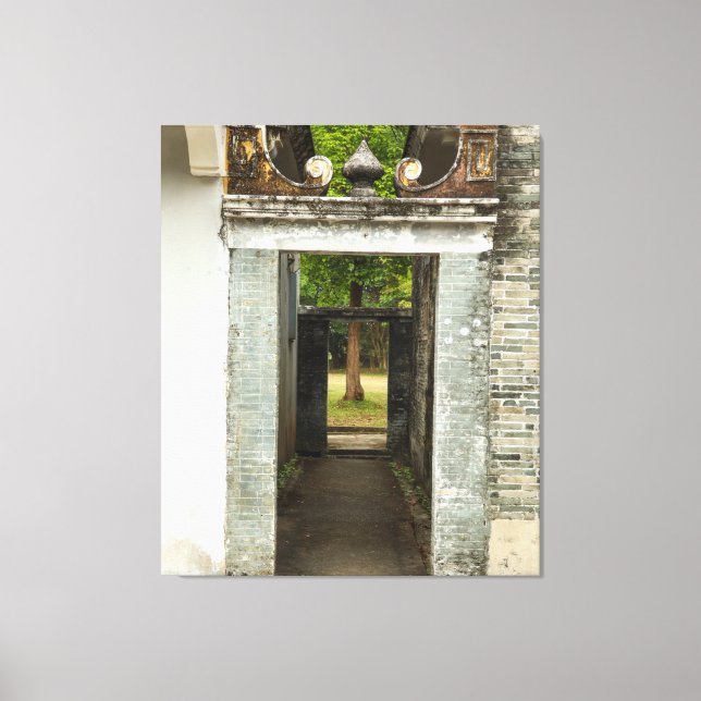 Toile Li Garden Series: Serene Corridor (Recto)