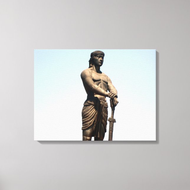 Toile liberté du torse de lapu (Recto)