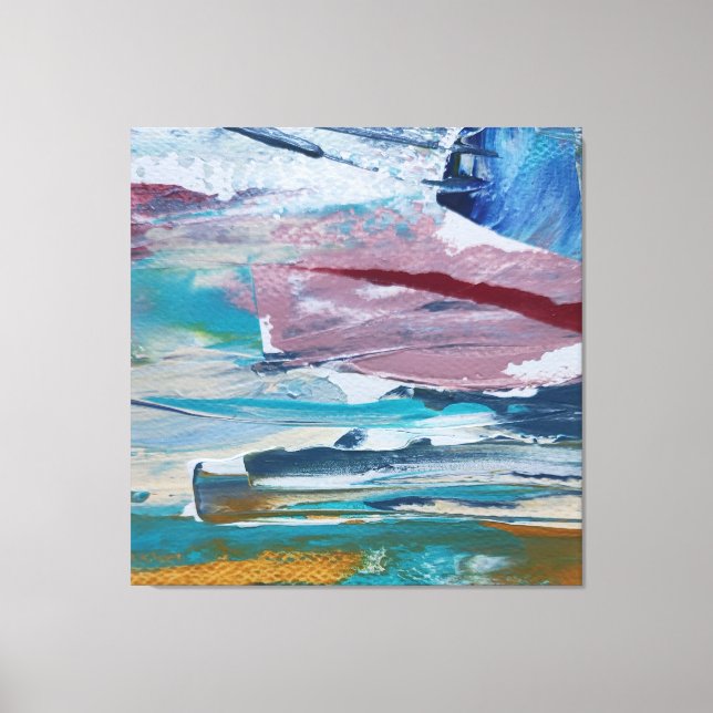 Toile Lienzo Amanecer Rosado II Monticelli Art (Recto)