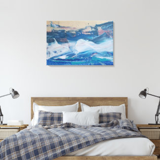 Toile Lienzo Print Coast Yellow Monticelli Art