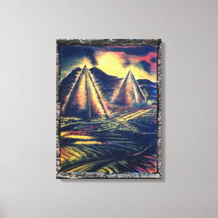 Toile Lieu De Repos, Pyramides