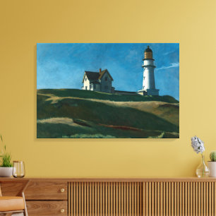 Toile Lighthouse Hill Edward Hopper