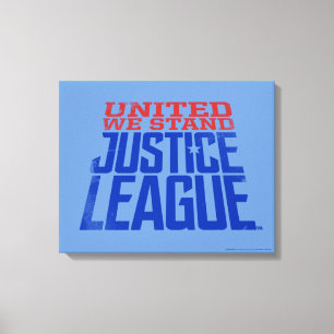 Toile Ligue de Justice United We Stand Graphic