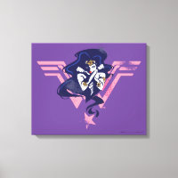 Ligue de Justice | Wonder Woman & Symbol Pop Art