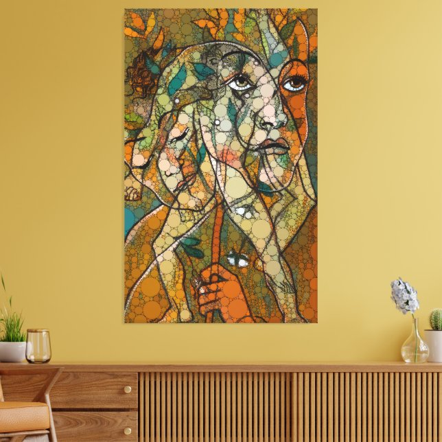 Toile Ligustri, points d'infini par Francis Picabia (Insitu(Salon))