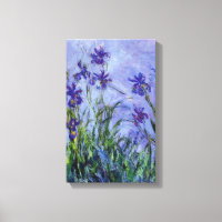 Lilac Irises Claude Monet